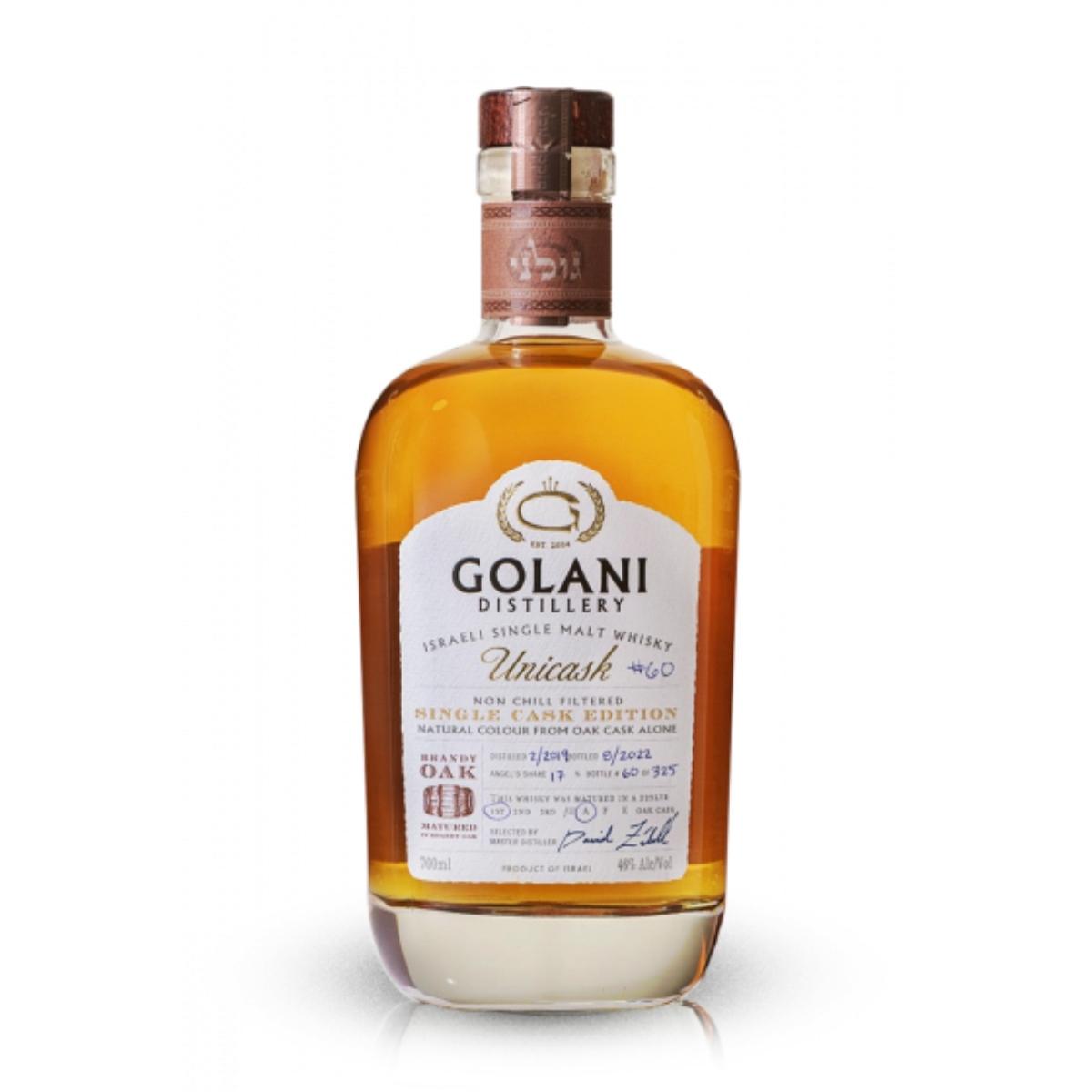 גולני יוניקאסק וויסקי אוק Golani Unicask Whiskey גולני יוניקאסק וויסקי אוק Golani Unicask Whiskey