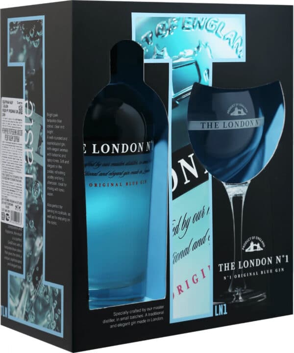 ג'ין לונדון מארז עם כוס THE LONDON NO. 1 GIN