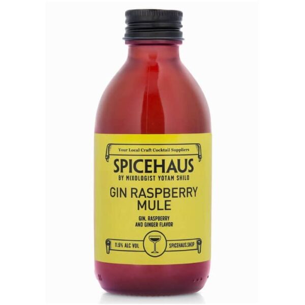 ספייסהאוס ג'ין רסברי מיול 200 מ"ל Spicehaus Gin Raspberry Mule