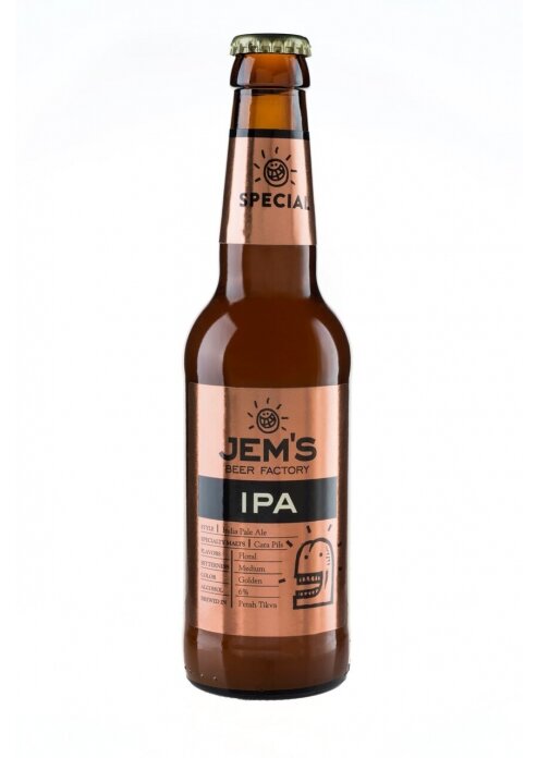 בירה ג'מס IPA 330 מ"ל Jem's IPA
