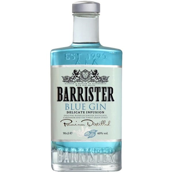 ג'ין באריסטר בלו 700 מ"ל  GIN BARRISTER BLUE