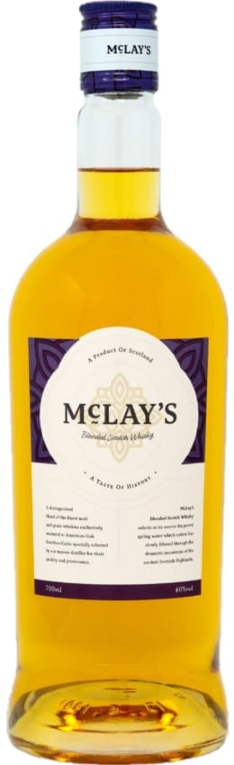 מקליי'ס בלנדד וויסקי McLay's Blended Scotch Whiskey