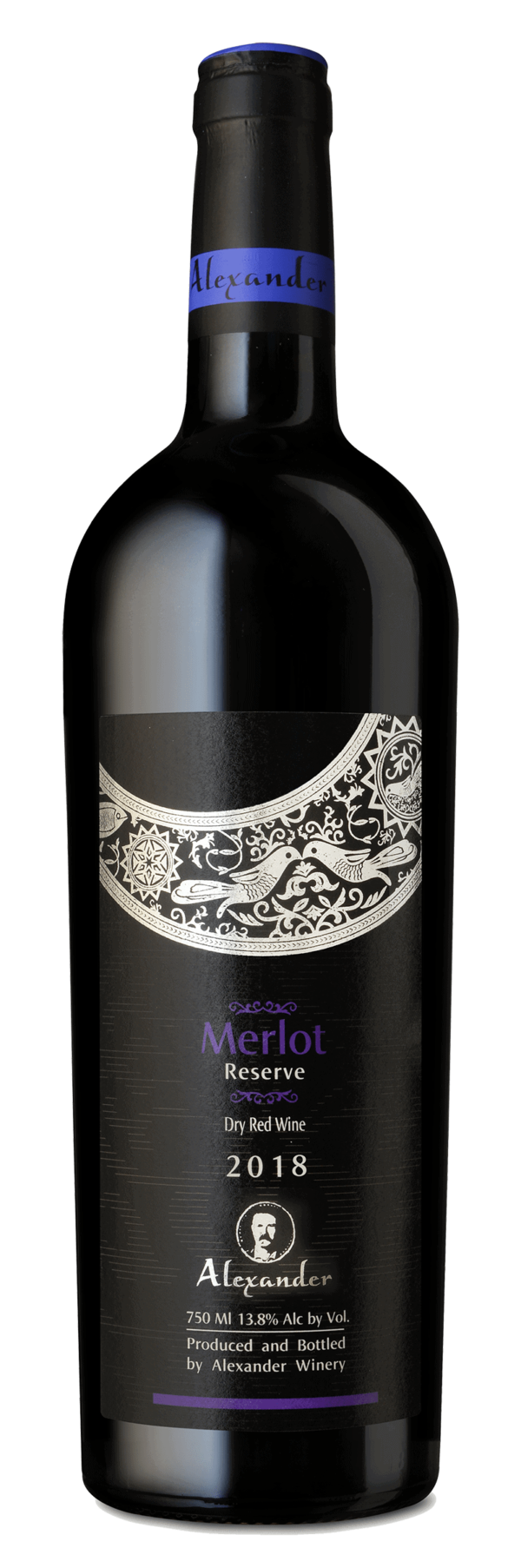 אלכסנדר מרלו 750 מ"ל Alexander Merlot