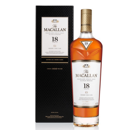 מקאלן שרי אוק 18 שנים 700 מ”ל MACALLAN 18YO SHERRY OAK