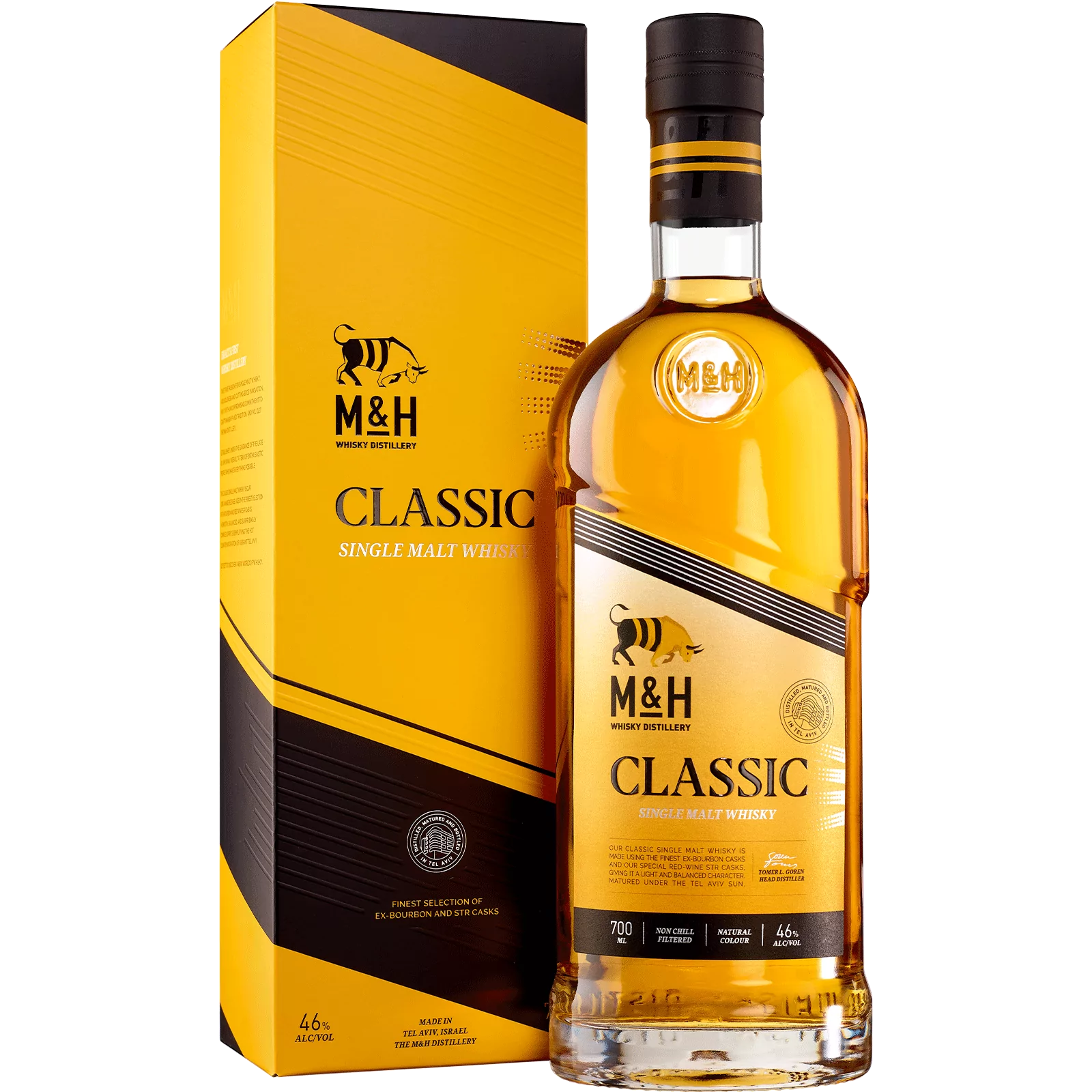 וויסקי מילק אנד האני קלאסיק סינגל מאלט Milk & Honey Classic Single Malt